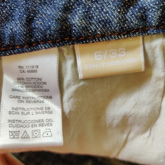 Michael Kors Blue Bootcut Jeans NWOT - Picture 8 of 8
